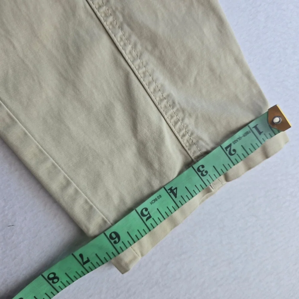 White House Black Market Pret-A-Jet High Rise Slim Ankle Khaki Utility Pants 8
